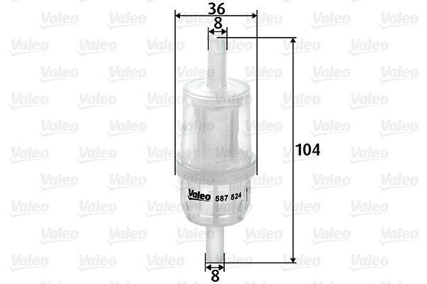 Fuel Filter VALEO 587524