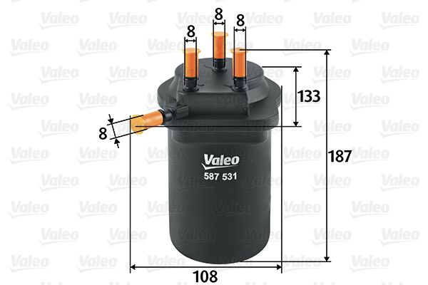 Fuel Filter VALEO 587531