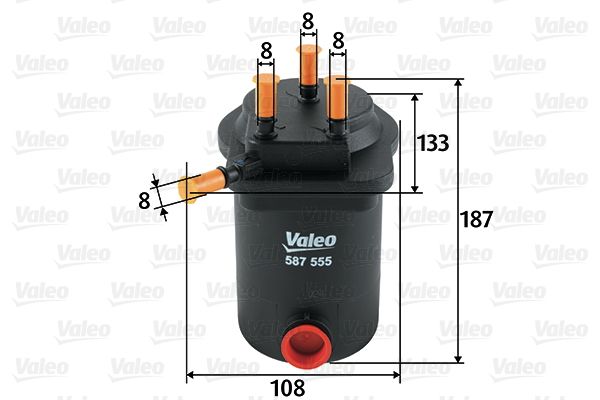 Fuel Filter VALEO 587555