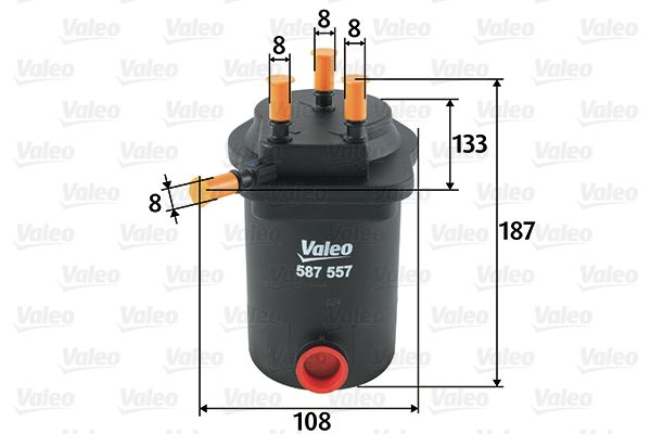 Fuel Filter VALEO 587557