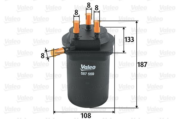 Fuel Filter VALEO 587559