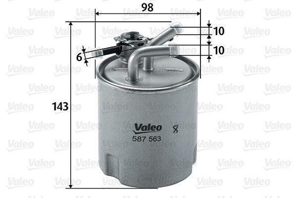 Fuel Filter VALEO 587563