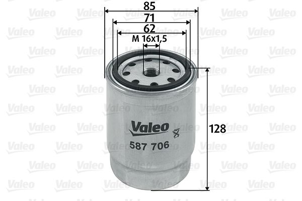 Фільтр палива VALEO 587706