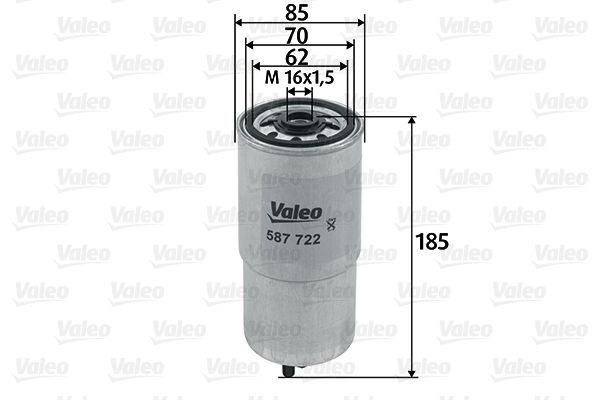 Фільтр палива VALEO 587722