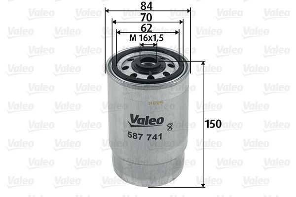 Fuel Filter VALEO 587741
