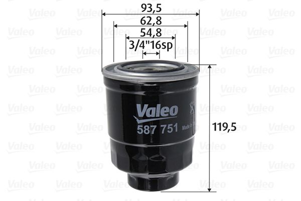 Fuel Filter VALEO 587751