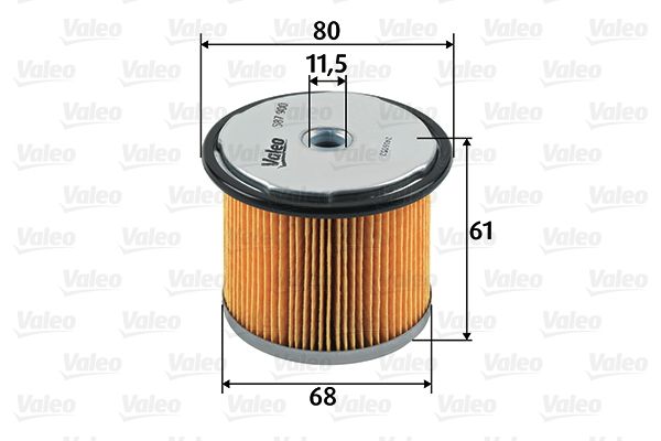 Kuro filtras VALEO 587900