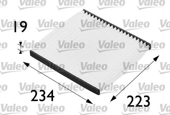 Фільтр, повітря у салоні VALEO 698279