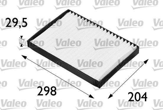 Filter, cabin air VALEO 698606