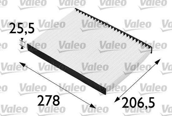 Filtras, salono oras VALEO 698679