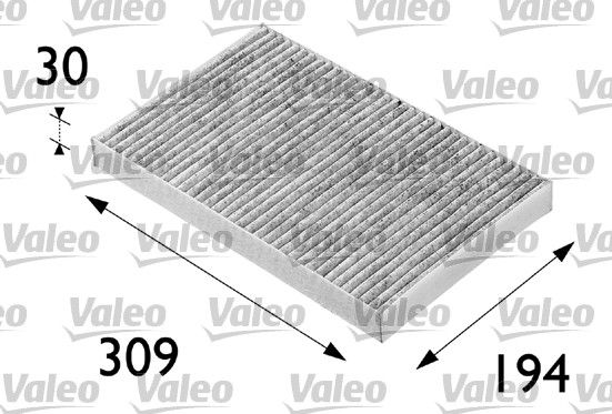 Filter, cabin air VALEO 698682