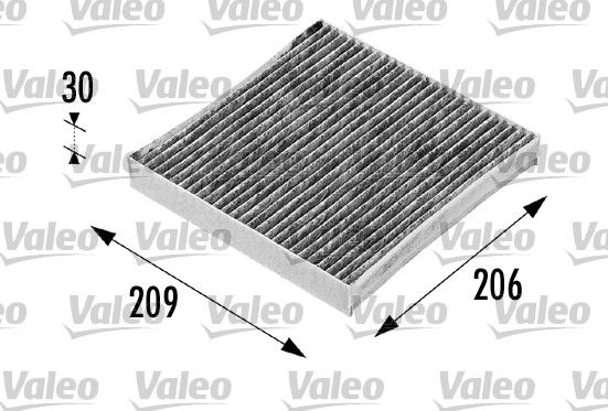 Filter, cabin air VALEO 698715