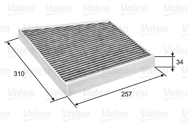 Filter, cabin air VALEO 698741