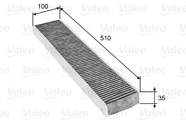 Filter, cabin air VALEO 698745