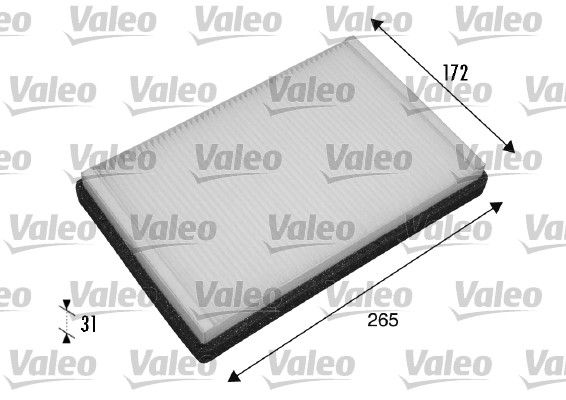 Filter, cabin air VALEO 698770