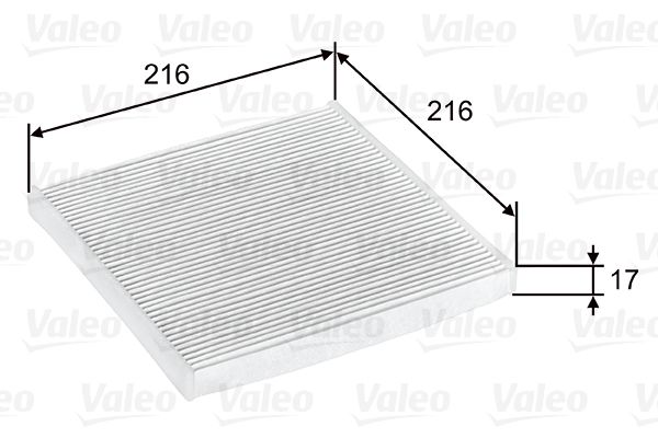 Filtras, salono oras VALEO 698796