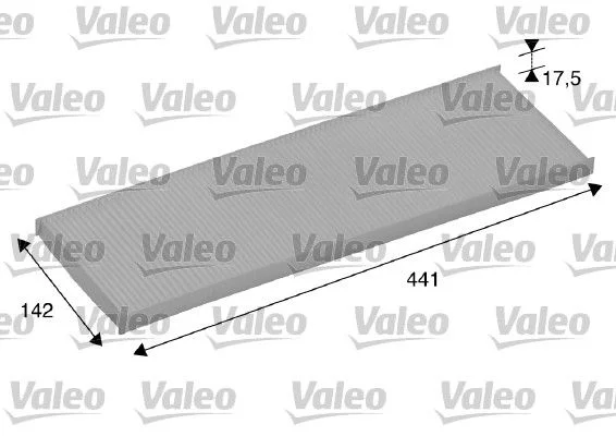Filtras, salono oras VALEO 698858
