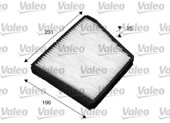 Filtras, salono oras VALEO 698860