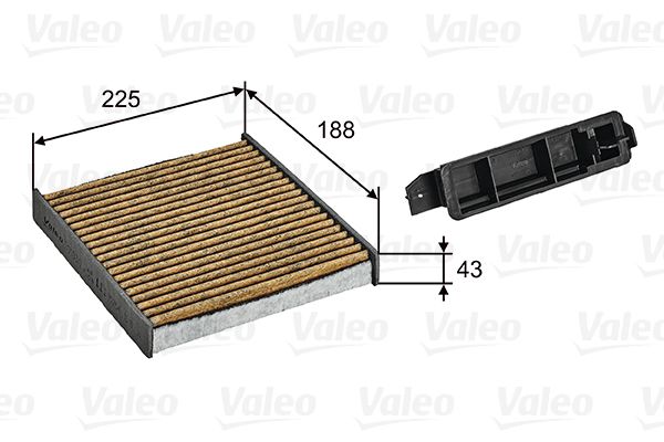 Filtras, salono oras VALEO 701030