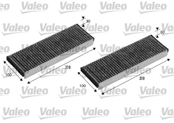 Filtras, salono oras VALEO 715501