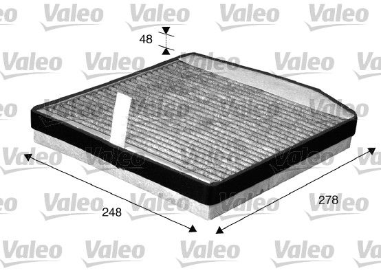 Фільтр, повітря у салоні VALEO 715571