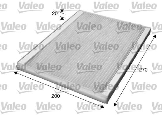 Фільтр, повітря у салоні VALEO 715609