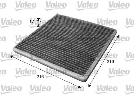 Фільтр, повітря у салоні VALEO 715619