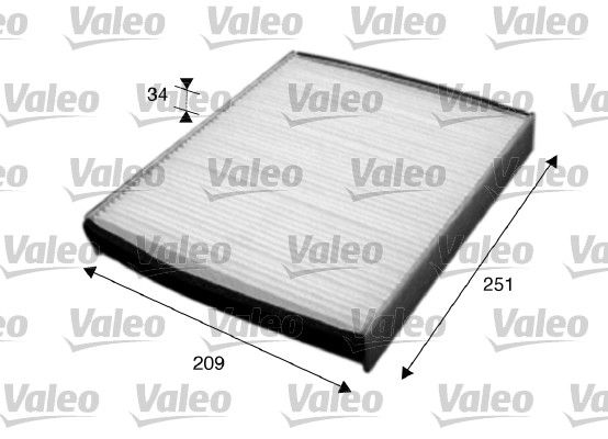 Фільтр, повітря у салоні VALEO 715627