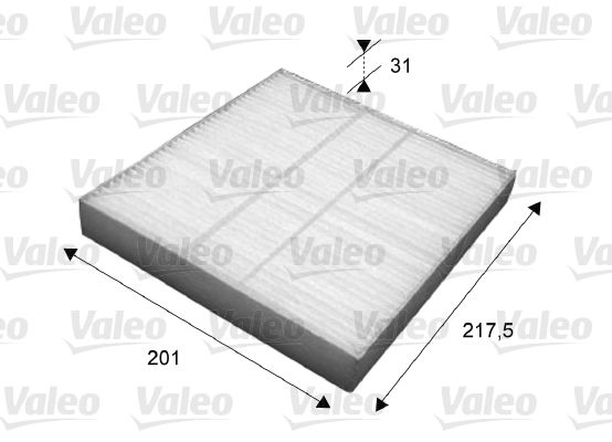 Фільтр, повітря у салоні VALEO 715631