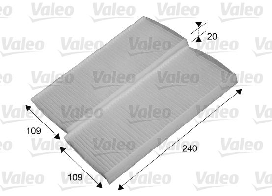 Filter, cabin air VALEO 715649