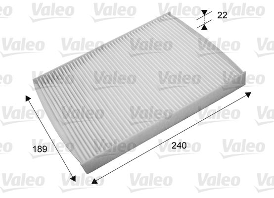 Filter, cabin air VALEO 715660