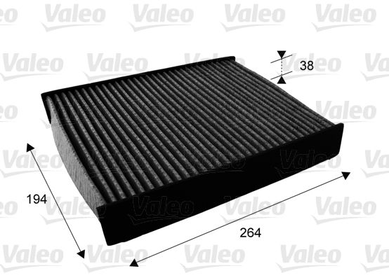 Filter, cabin air VALEO 715672