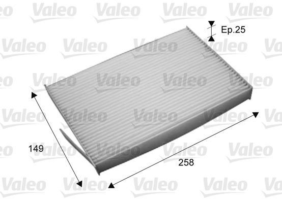 Filtras, salono oras VALEO 715709