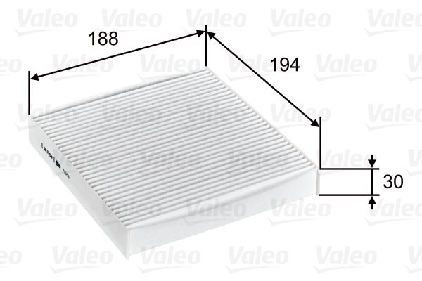 Filtras, salono oras VALEO 715755