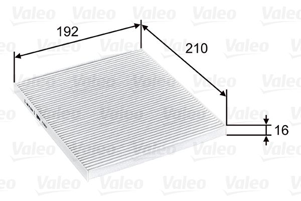 Filter, cabin air VALEO 715807