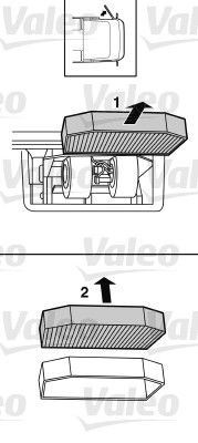 Filtras, salono oras VALEO 716012