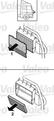 Filtras, salono oras VALEO 716034