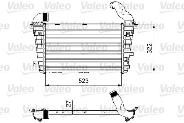 Charge Air Cooler VALEO 818615