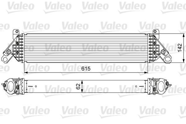 Charge Air Cooler VALEO 818630