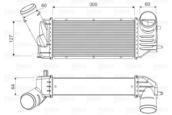 Charge Air Cooler VALEO 818648