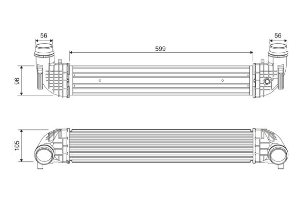 Charge Air Cooler VALEO 818690