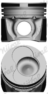 Stūmoklis NÜRAL 87-114900-80