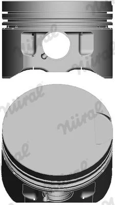 Поршень NÜRAL 87-502907-00