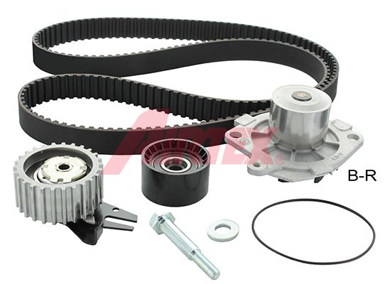 Water Pump & Timing Belt Kit AIRTEX WPK-1595R03