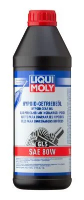 Greičių dėžės alyva Hypoid Gear Oil (GL5) SAE 80W | API GL LIQUI MOLY 1025
