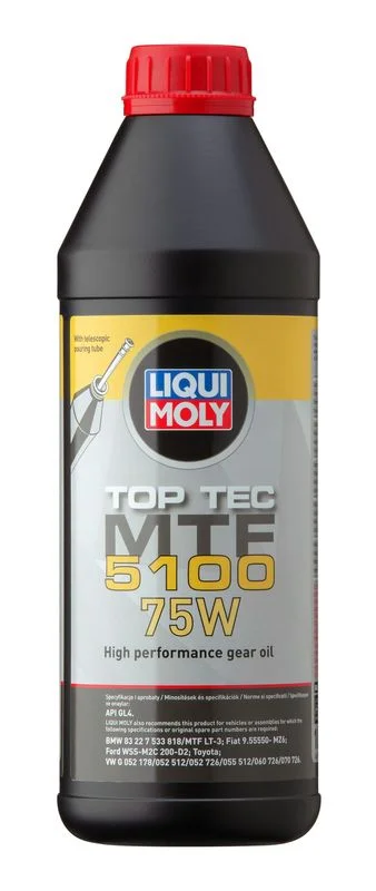 Greičių dėžės alyva Top Tec MTF 5100 75W | API GL LIQUI MOLY 21687