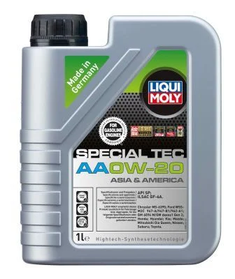 Variklio alyva Special Tec AA 0W-20 | API SQ LIQUI MOLY 6738