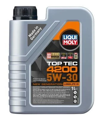 Variklio alyva Top Tec 4200 5W-30 New Generation | ACEA C3, C2, API SQ LIQUI MOLY 8972
