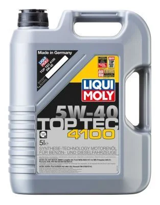 Моторна олива Top Tec 4100 5W-40 | ACEA C3, API SQ LIQUI MOLY 9511