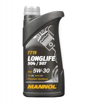 Engine Oil Longlife 504/507 5W-30 SCT - MANNOL MN7715-1